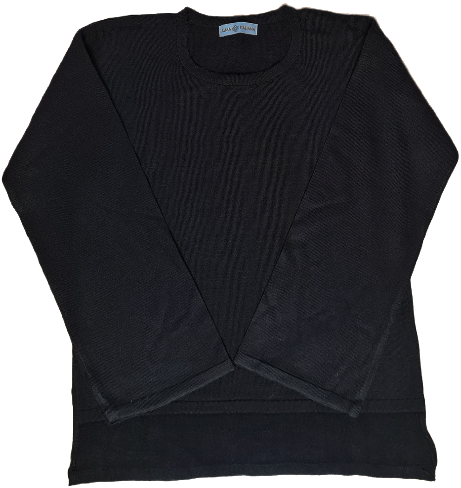 Sweater Liso - Negro