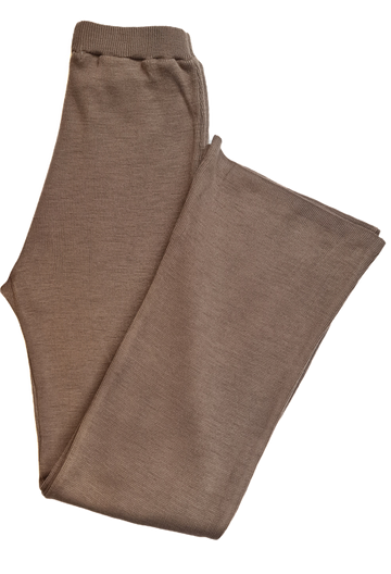 Knitted Pants - Brown