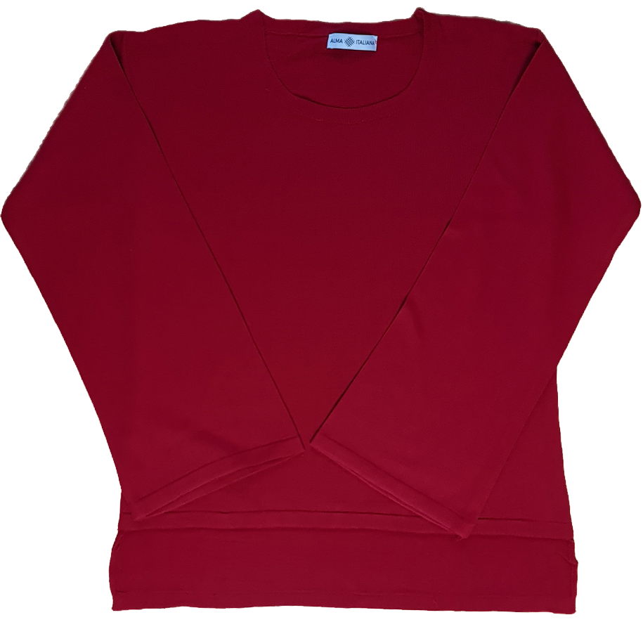 Sweater Liso - Rojo